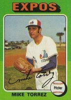 1975 Topps #254 Mike Torrez Baseball Card
