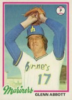 1978 Topps #31 Glenn Abbott Baseball Card