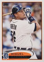 2012 Topps #200 Miguel Cabrera Baseball Card