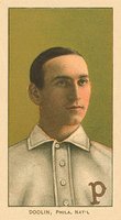 1909 White Borders Ghosts, Miscuts, Proofs, Blank Backs & Oddities #140 Mickey Doolan Portrait-Correct spell Doolin Baseball Card