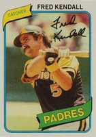 1980 Topps #598 Fred Kendall Baseball Card