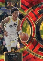 2023 Panini Select #109 Keyonte George Red Cracked Ice Basketball Card