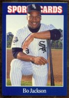 1992 Sports Card News #104 Bo Jackson Baseball Card