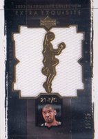 2003 Upper Deck Exquisite Collection Extra Exquisite Dual Jersey #EE2TD Tim Duncan Basketball Card