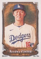 2024 Topps Allen & Ginter #201 Yoshinobu Yamamoto Baseball Card