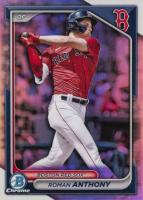 2024 Bowman Draft #BDC19 Roman Anthony Chrome-Refractor Baseball Card