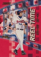 2002 Stadium Club Reel Time #RT18 Chipper Jones Baseball Card