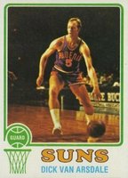 1973 Topps #25 Dick Van Arsdale Basketball Card