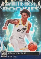 2023 Panini Donruss Optic White Hot Rookies #12 Keyonte George Purple Basketball Card