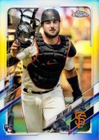 2021 Topps Chrome #109 Joey Bart Refractor Baseball Card