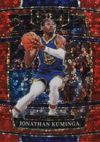 2021 Panini Select #28 Jonathan Kuminga Red Disco Prizm Basketball Card