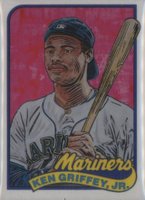 2020 Topps Project 2020 #211 Ken Griffey Jr. Blake Jamieson Baseball Card