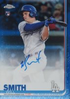 2019 Topps Chrome Rookie Autographs #RA-WS Will Smith Blue Refractor Baseball Card