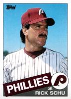 1985 Topps Traded #104T Rick Schu Baseball Card
