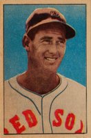 1952 Berk Ross # Ted Williams Baseball Card
