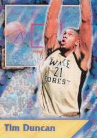1997 Collector's Edge Energy #10 Tim Duncan Basketball Card
