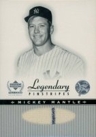 2000 Upper Deck Yankees Legends Legendary Pinstripes #MMLP Mickey Mantle Baseball Card