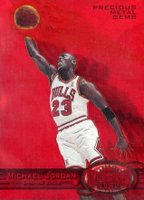 1997 Metal Universe #23 Michael Jordan Precious Metal Gems Basketball Card