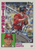 2012 Topps Archives Fan Favorites Autographs #FFABHA Bryce Harper Baseball Card