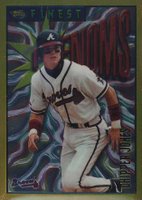 1996 Finest #141 Chipper Jones Baseball Card