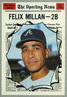 1970 Topps #452 Felix Millan All-Star Baseball Card