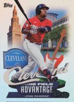 2022 Topps Home Field Advantage #HA17 Jose Ramirez Series 2 Baseball Card