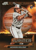 2024 Topps Chrome Cosmic Planetary Pursuit #5 Jackson Holliday Jupiter Baseball Card