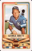 1982 Perma-Graphics All-Star Credit Cards # George Brett Baseball Card