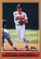 1998 Topps #33 Omar Vizquel Baseball Card