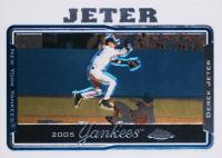 2005 Topps Chrome  #440 Derek Jeter Baseball Card