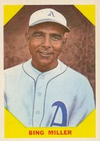 1960 Fleer Baseball Greats #39 Bing Miller Baseball Card