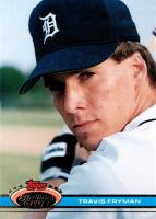 1991 Stadium Club #355 Travis Fryman Baseball Card