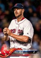 2018 Topps #20 Chris Sale Glove Under Arm Baseball Card