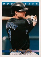 1993 Upper Deck #706 Dale Murphy Baseball Card