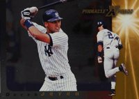 1997 Pinnacle X-Press #32 Derek Jeter Men of Summer Baseball Card