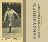 1916 Everybody's #1 Babe Adams Baseball Card