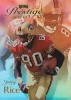 1999 Playoff Prestige SSD #B112 Jerry Rice Football Card