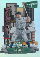 2022 Panini Diamond Kings Downtown #D10 Lou Gehrig Baseball Card