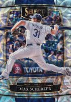 2022 Panini Select #95 Max Scherzer Scope Baseball Card
