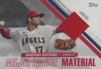 2024 Topps Major League Material #MLMSO Shohei Ohtani Baseball Card