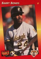 1992 Donruss Triple Play #116 Barry Bonds Baseball Card