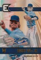 2022 Panini Chronicles Essentials #14 Bobby Witt Jr. Autograph Baseball Card