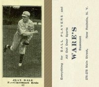 1916 Wares #42 Jean Dale Baseball Card