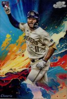 2024 Topps Chrome Cosmic Stars in the Night #12 Jackson Chourio Baseball Card