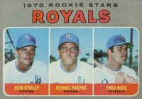 1970 Topps #552 Royals Rookies Baseball Card