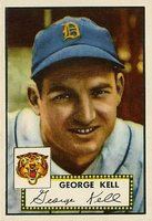 1952 Topps #246 George Kell Baseball Card