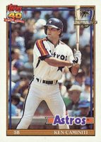1991 Topps Desert Shield #174 Ken Caminiti Baseball Card