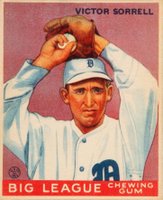 1933 Goudey #15 Victor Sorrell Baseball Card