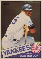 1985 Topps Tiffany #70 Don Baylor Baseball Card