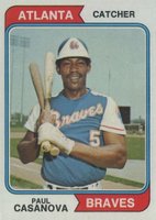 1974 Topps #272 Paul Casanova Baseball Card